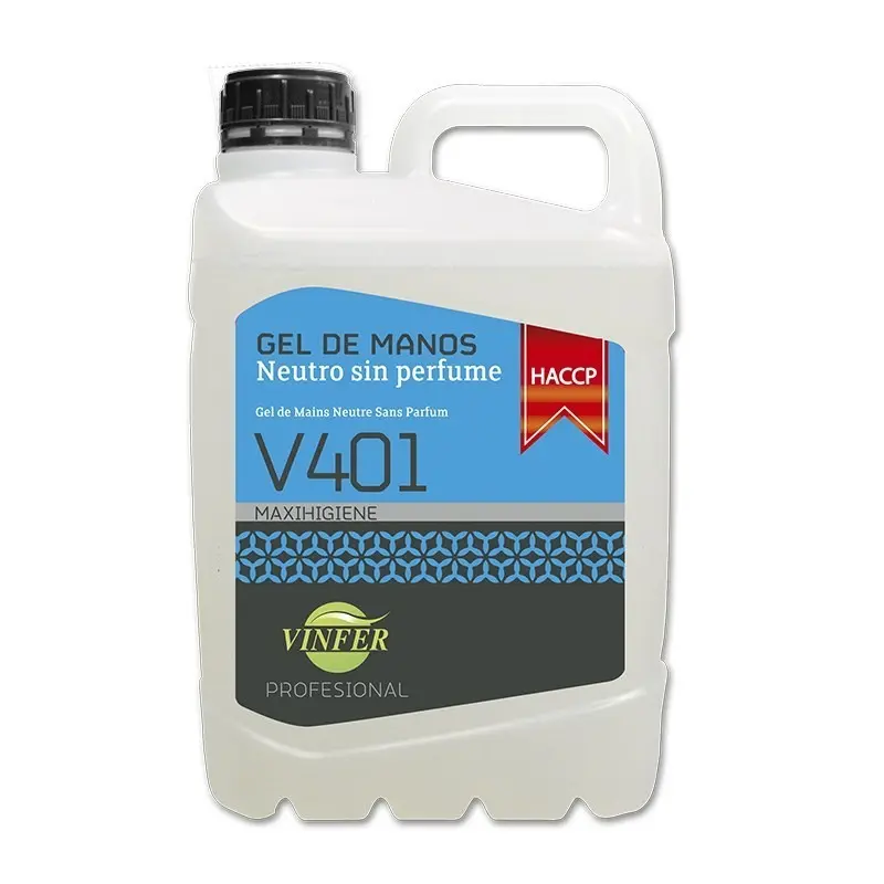 Desinfizierendes Handgel auf Alkoholbasis V401 – 5 L