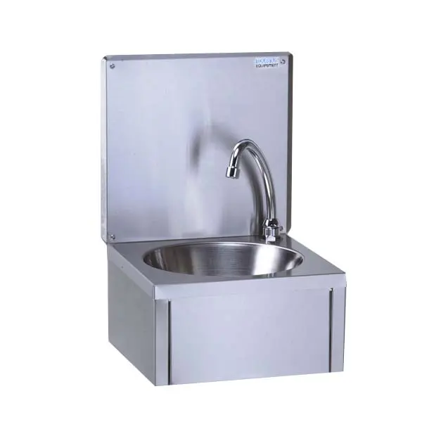 Hand wash unit G.A. with splashback overall dimensions 350 x 330 mm height 500 mm 806332