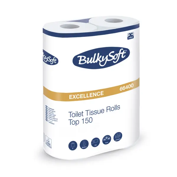 Toilet paper / WC BulkySoft Excellence 4-Ply 60 Rolls 66400