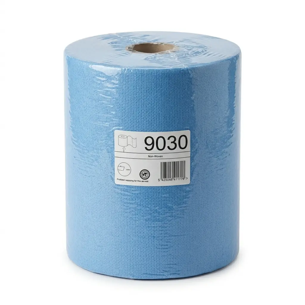 Bobine d'essuyage Bewifood bleue – 1 rouleau (PAP-9030)