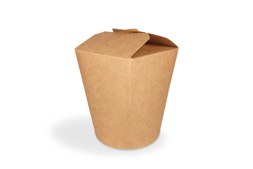 Kraft pasta cone 950ml 32oz 500 pcs – food packaging
