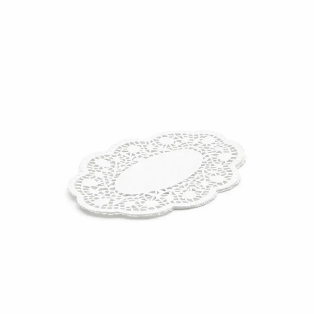 Ovale Spitzendeckchen 22 x 15 cm - 8 x 250 Stück (2000 Stück)
