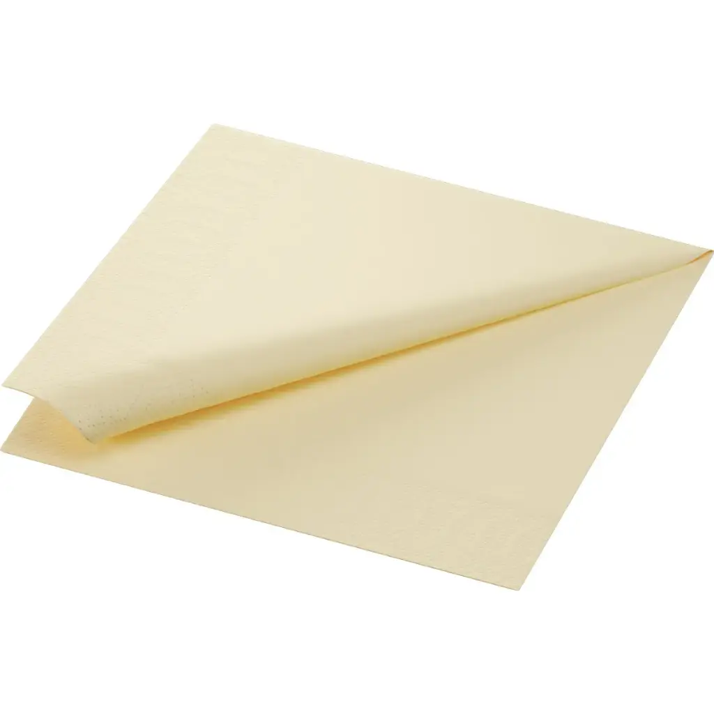 Servetten Tissue 40x40 cm 3-laags 1000PCS Crème