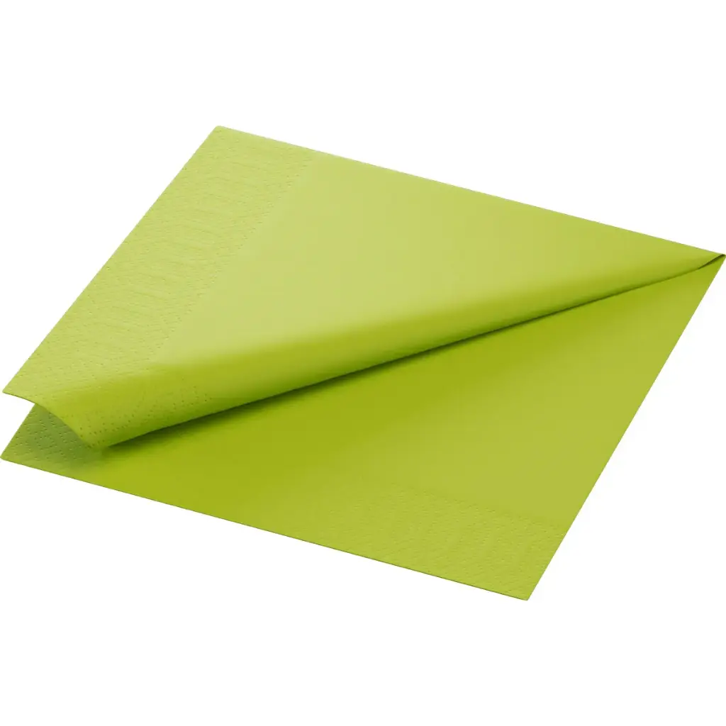 Quilted Napkins 40x40 cm 3-Ply 1000PCS Kiwi