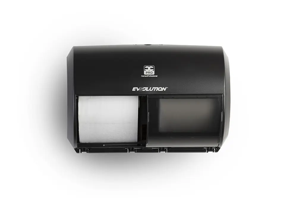Horizontaler Toilettenpapier-Spender BulkySoft Evsolution 2 Rollen ohne Kern 01376