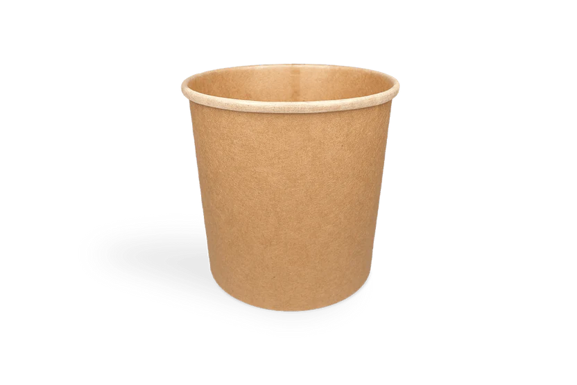 Pot à soupe Kraft 960CC 500PCS – emballage alimentaire