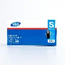 Nitrile Glove Black S 10 x 100PCS