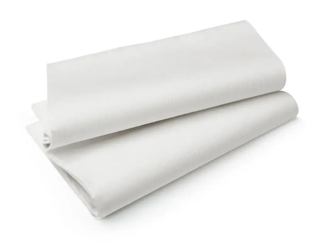 Servetnappe Evolin® 110x110 cm 50PCS Wit