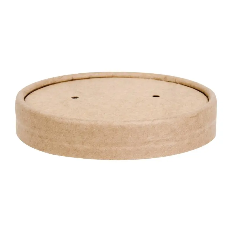 Lid for kraft soup cup 960 cc – 500 pcs – food packaging
