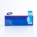 Handschuh Nitril Blau M 10 x 100er Pack