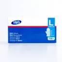 Wegwerp nitril handschoenen blauw L – poedervrij, latexvrij – F&G – 10 x 100 st