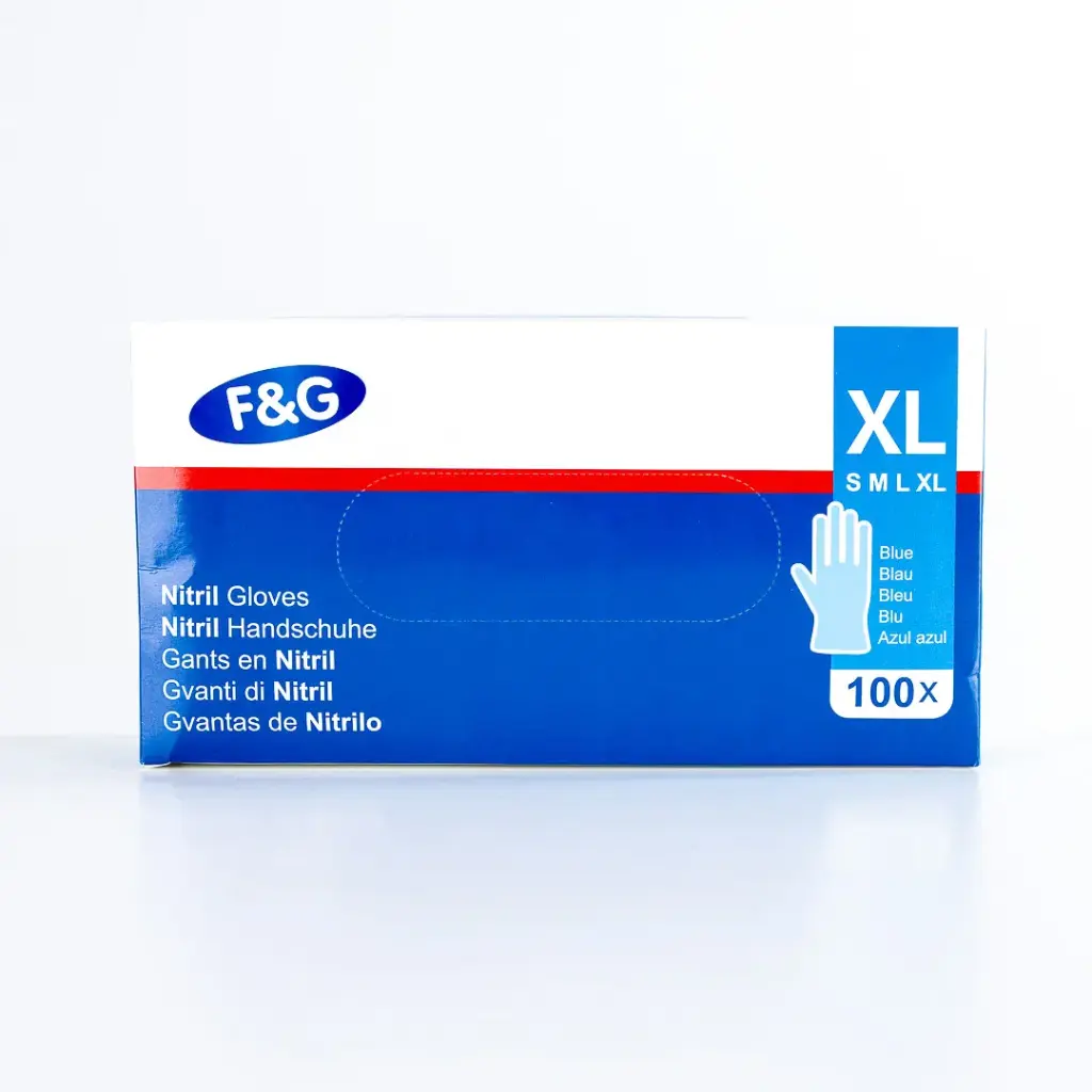 Blue Nitrile Glove XL 10 x 100PCS