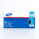 Wegwerp nitril handschoenen zwart M – poedervrij, latexvrij – F&G – 10 x 100 st