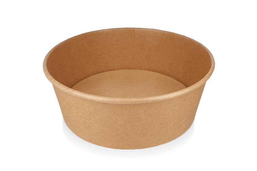 Kraft-Salatschale 1300ml 300 Stk – Lebensmittelverpackung