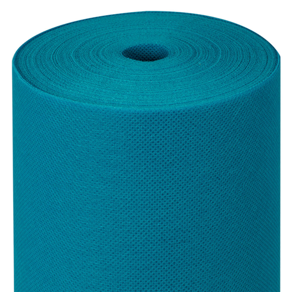 Spunbound Tischläufer Türkis 0,4x48m – 6er-Pack Rollen