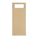 Kraftpapier-Bestecktaschen, 500 Stück – Verpackung