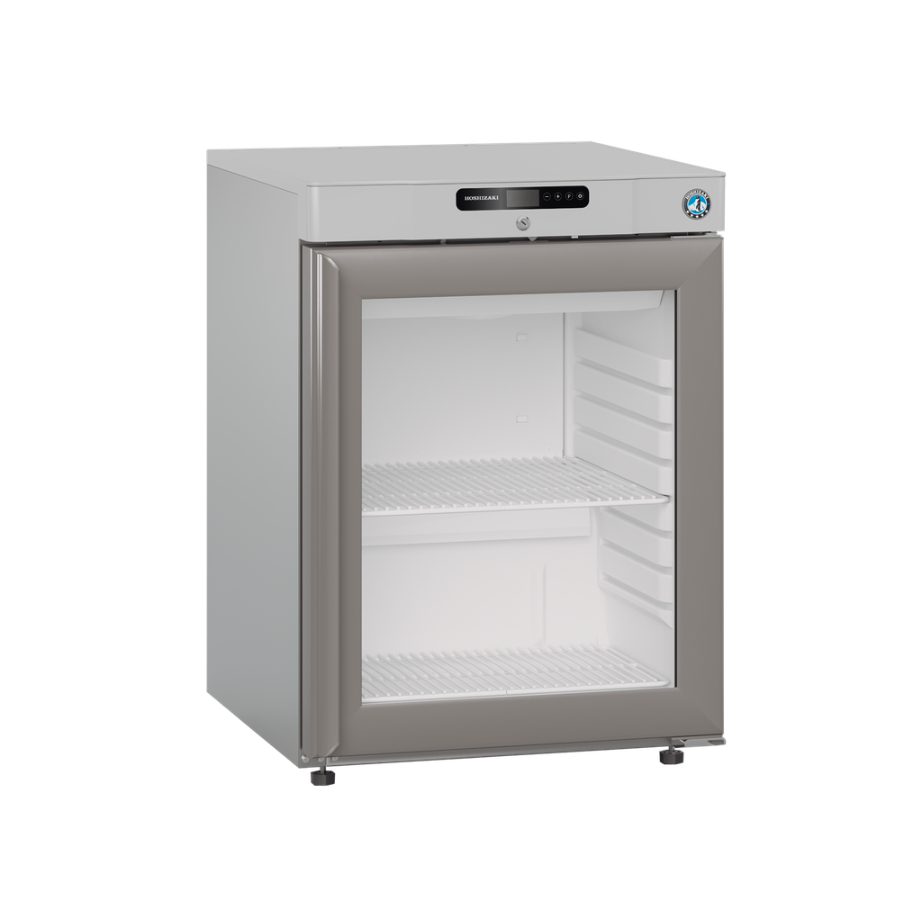 Hoshizaki Compact FG220 professional under-counter glass door freezer — 77 L