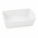 Ravier à frites carton blanc C94 – grand format – 100 pièces