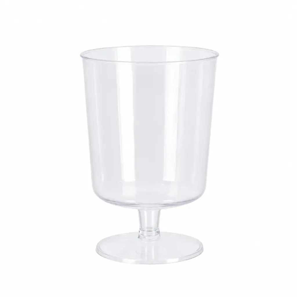 Verre à vin réutilisable transparent 12/15 cl – 200 pièces
