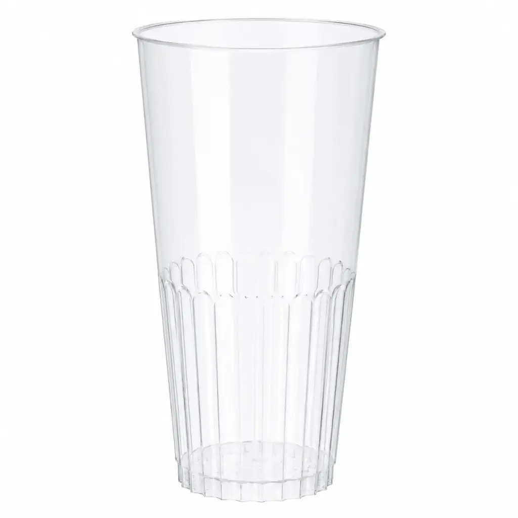 Bierbecher wiederverwendbar transparent 33 cl – 500 Stück