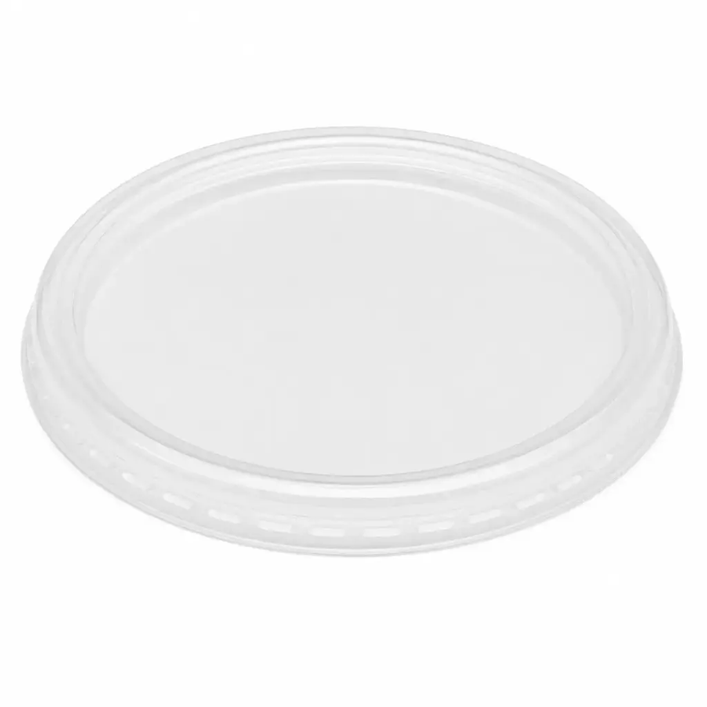 Deckel transparent PP Ø101 mm für Metzgerschale – 1000 Stück