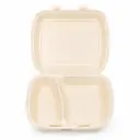Boîte repas AP4 crème 2 compartiments XPS – 250 pièces