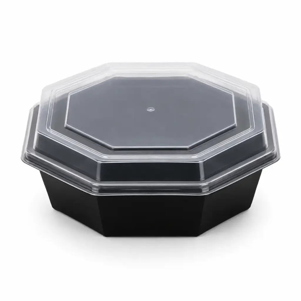 Octaview + Deckel weiß 23 cm – 200 Stück