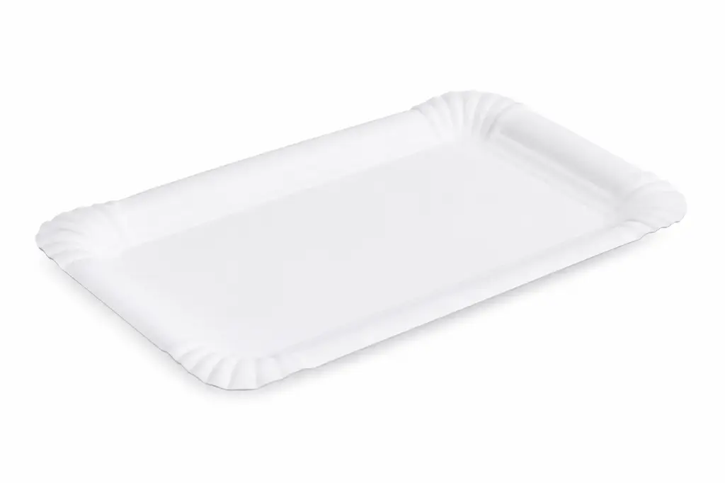 Kartontablett weiß 16 × 23 cm (Nr. 118) – 1000 Stück