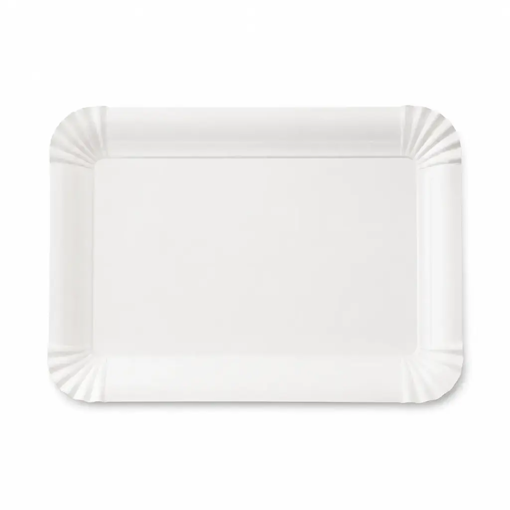 Kartontablett weiß 13 × 20 cm (Nr. 112) – 1500 Stück