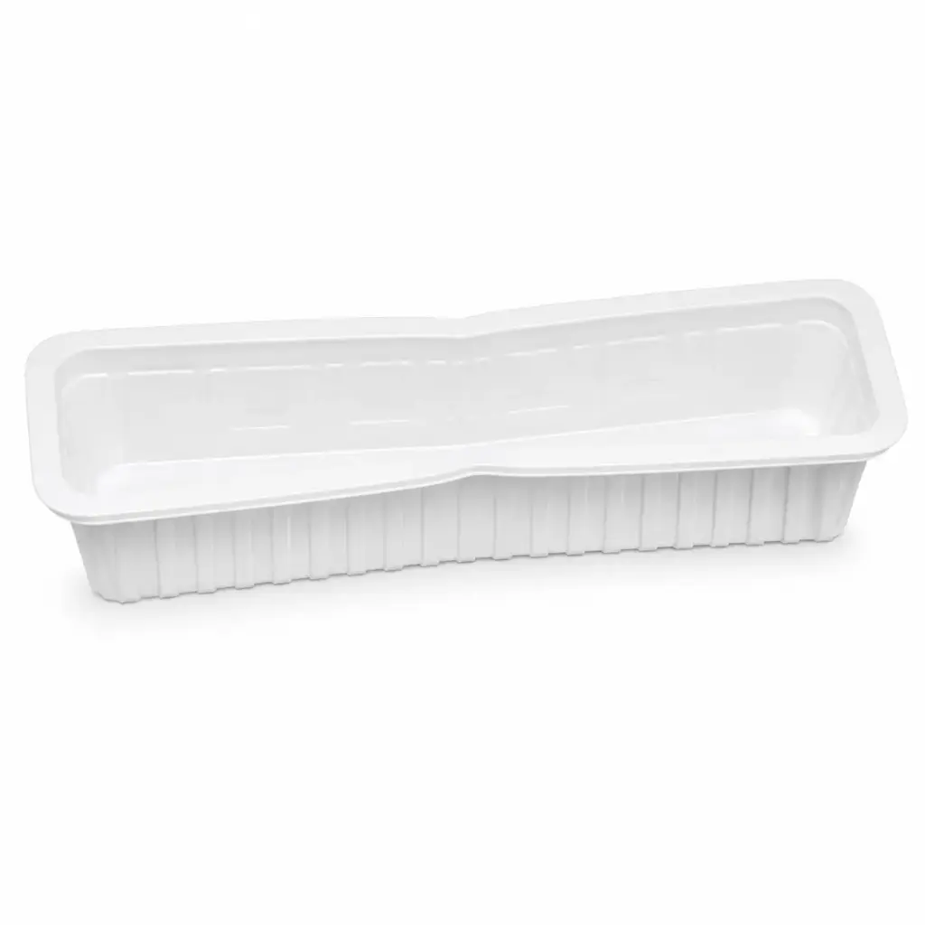 Wit bakje A16 S 215 × 57 × 31 mm – 1000 stuks