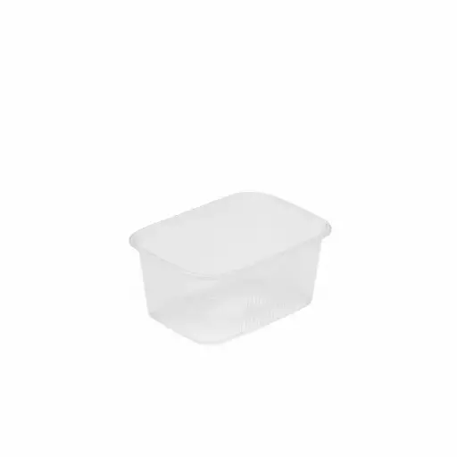 Barquette Charcuterie 108R Rectangulaire 250CC RPP transparent 100PCS