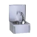 Hand wash unit G.A. with splashback overall dimensions 350 x 330 mm height 500 mm 806332