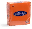 BulkySoft® Napkins Servietten Orange 2-lagig 33x33 cm 2000 Stk. 32398
