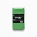 Lavette microfibre Verte 40x40cm 10PCS