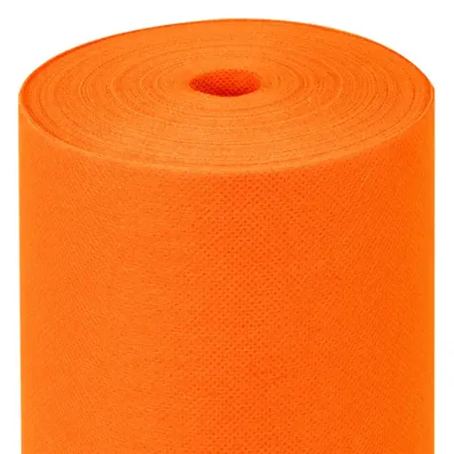 Spunbound Tischläufer Orange 0,4x48m – 6er-Pack Rollen