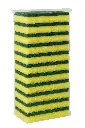 Groene en gele schuurspons 10PCS